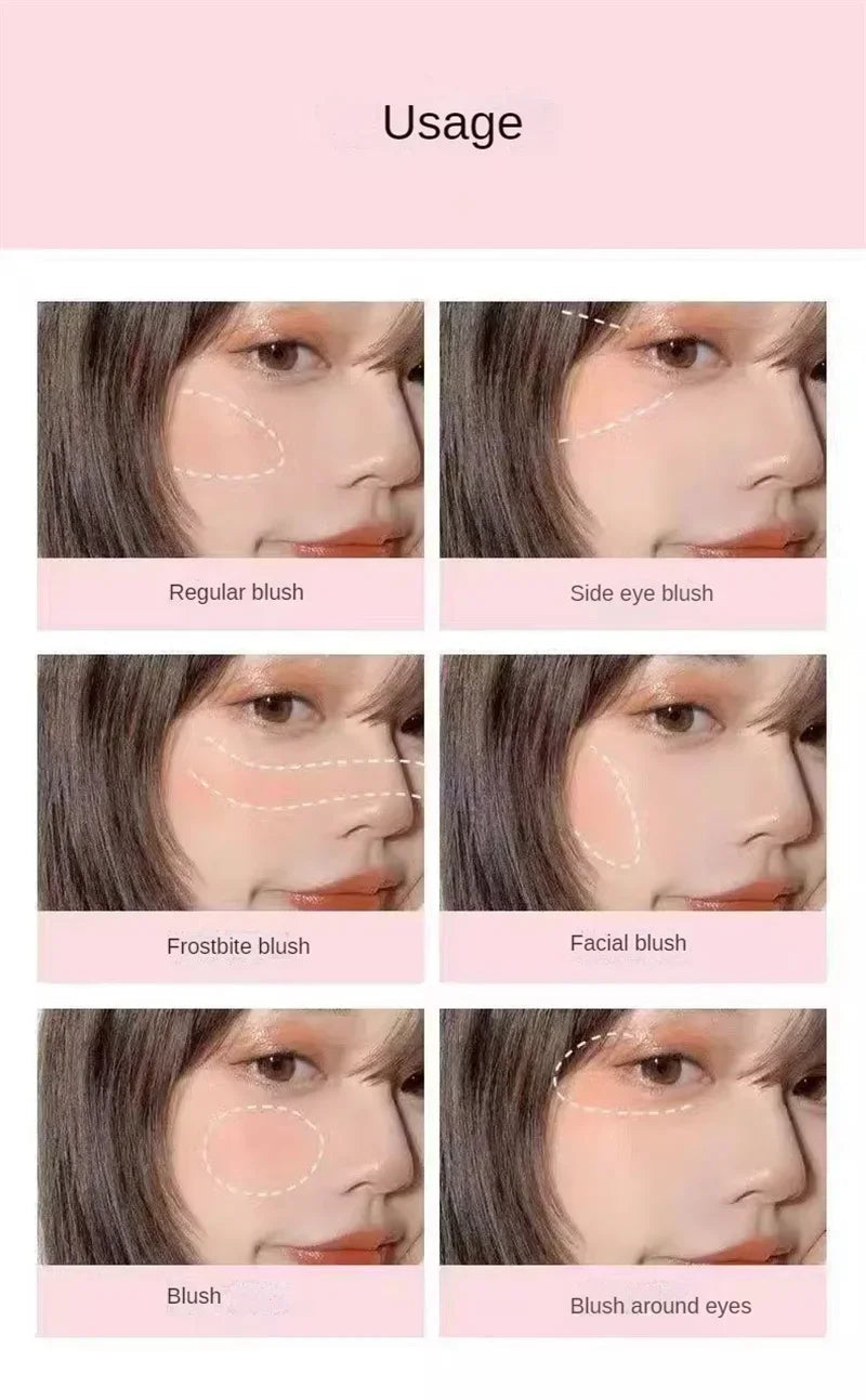 Matte Monochrome Blush – Natural, Waterproof & Soft Finish